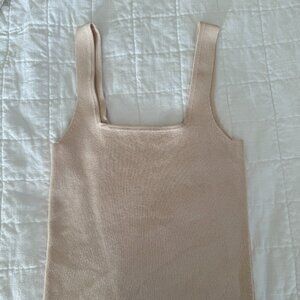 Leith Square Knit Tank Top